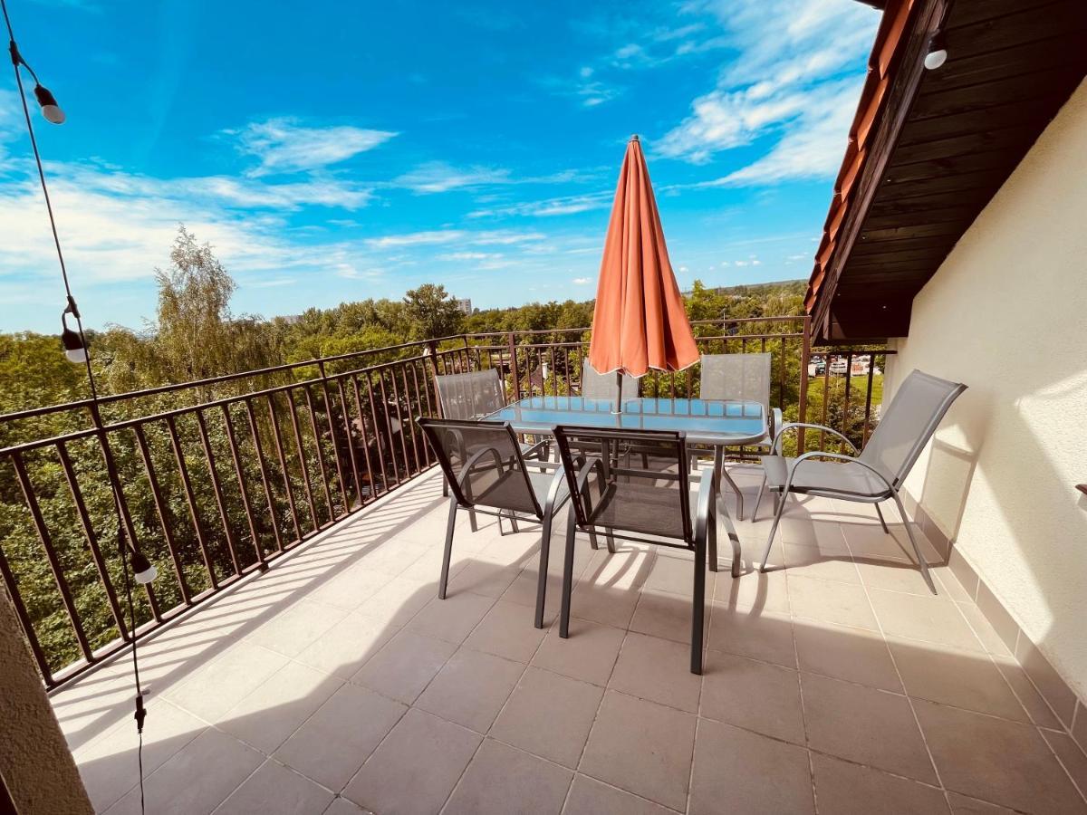 Apartamenty Ktw Penthouse Z Tarasem 卡托维兹 外观 照片